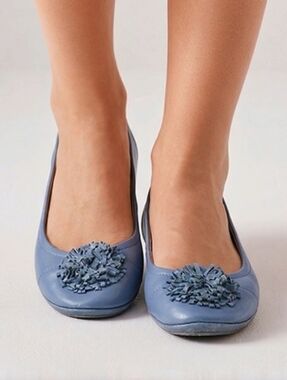 Naturalizer N5 Comfort Flats Blue Sz 9M